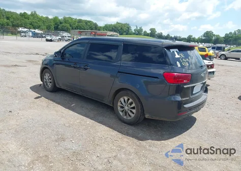 2020 Kia Sedona Lx z USA, uszkodzony, nr VIN KNDMB5C19L6657829